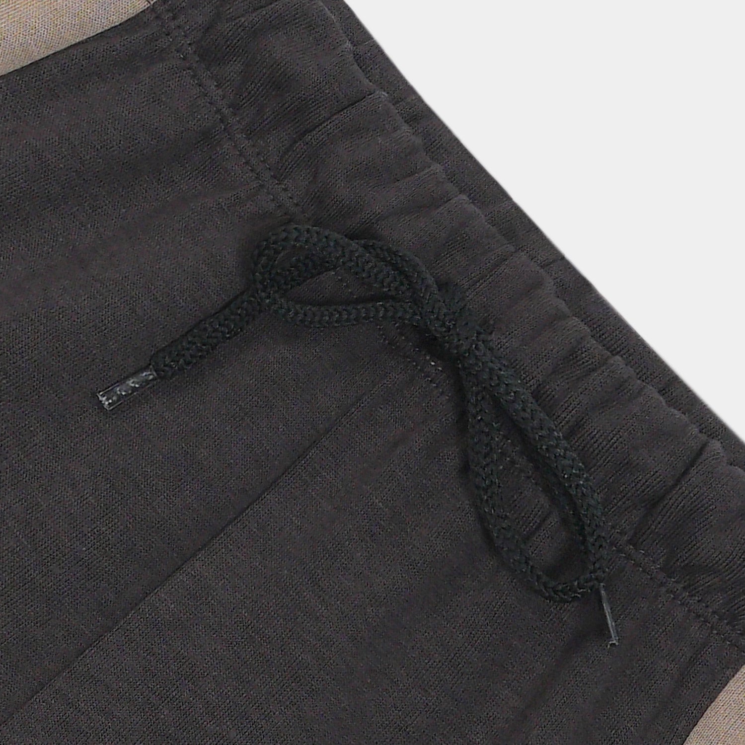 Black strip 3 quarter Shorts For Kids