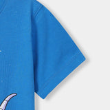 Knitted dino printed Tee shirt  and for kids