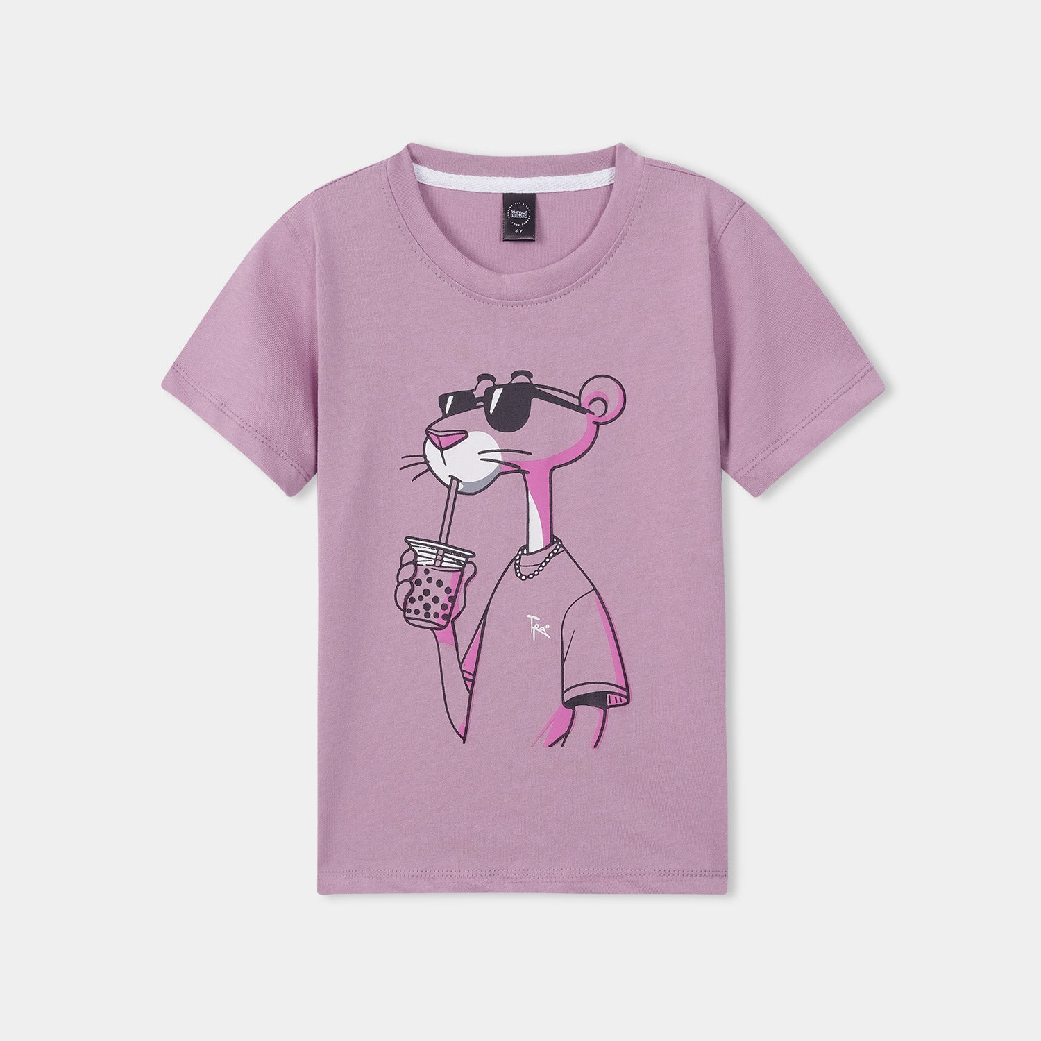 Pink panther printed Tee shirt and for kids