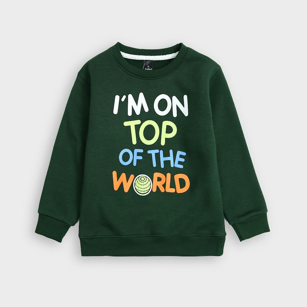 Top of 2025 the world sweatshirt