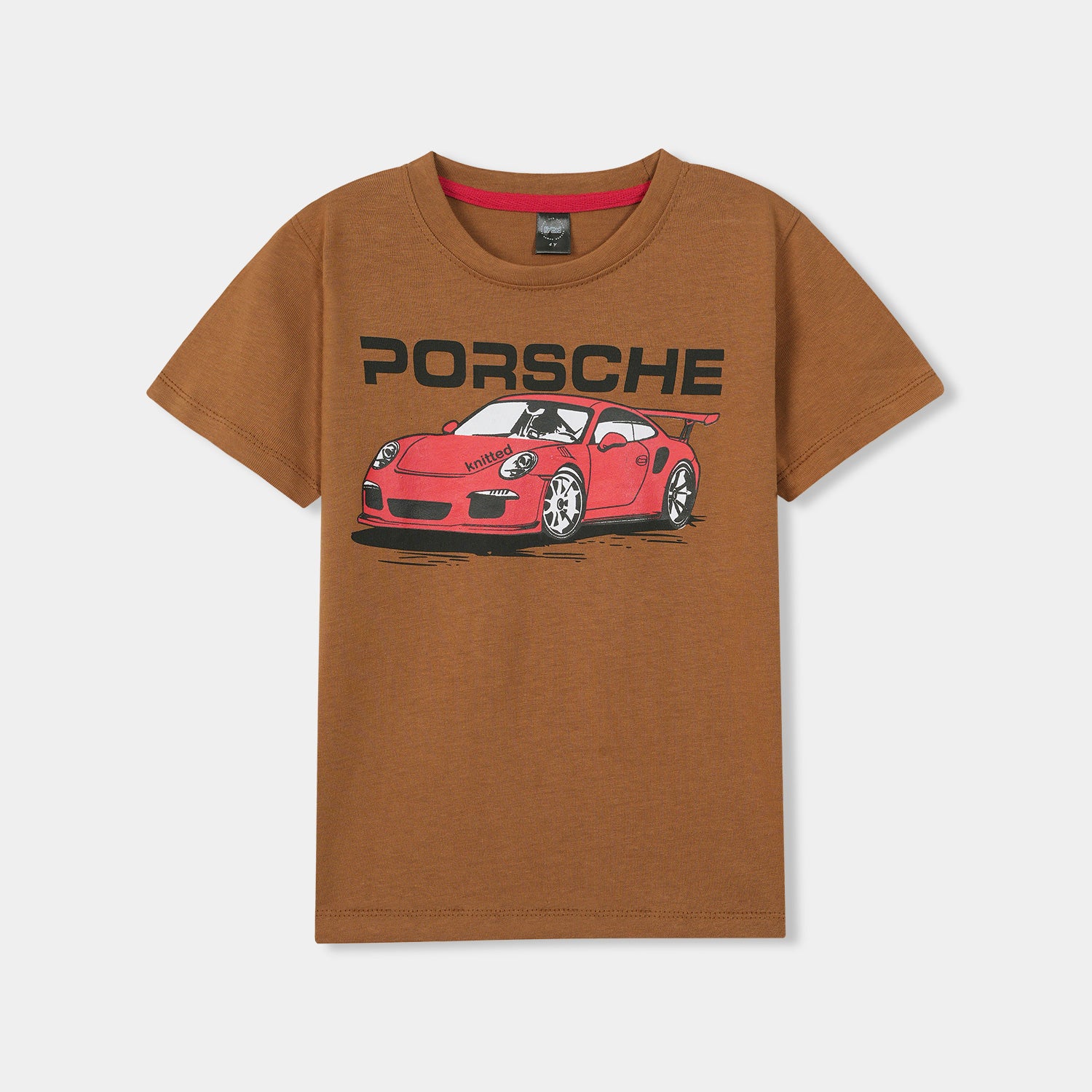 porsch car printed Tee shirt  and shorts for kids