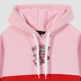 Netflix printed hoodie in fleece for Girls