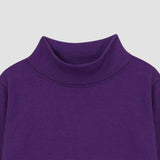 Purple inner ( mock neck & leggings) for kids.