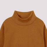 Brown inner ( mock neck & leggings) for kids.