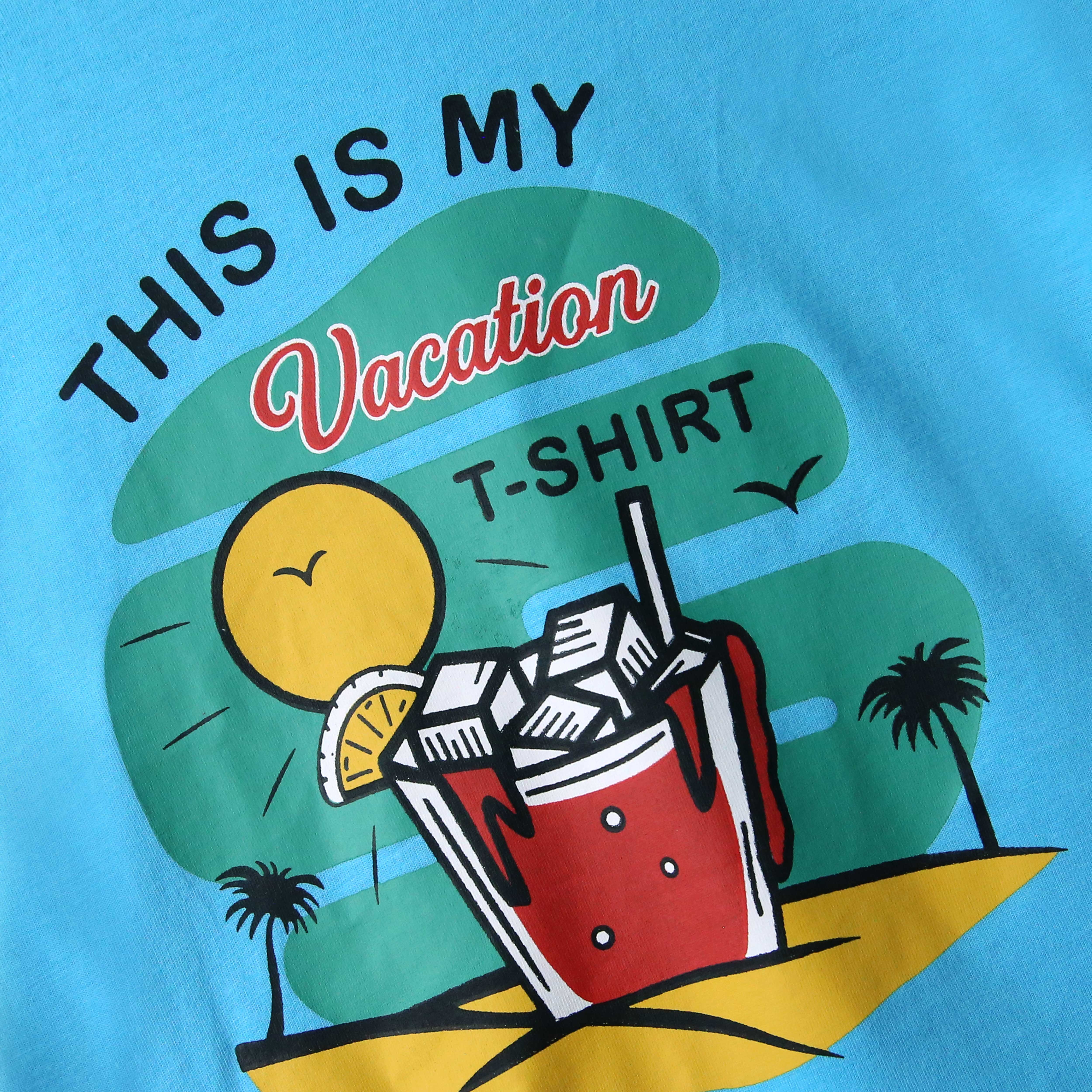 Vacation print Tee shirt for kids