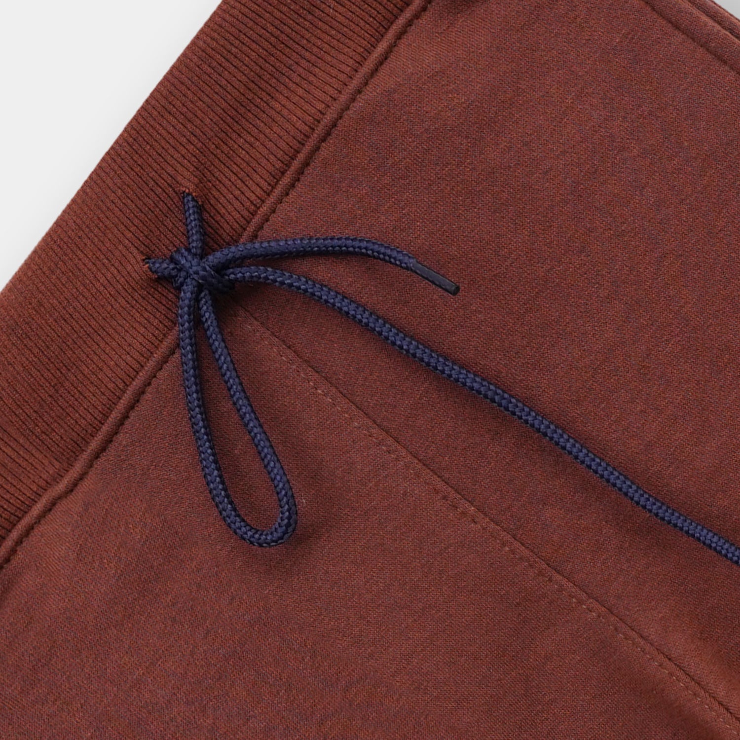 Light Brown 4 pocket trouser in fleece fot kids