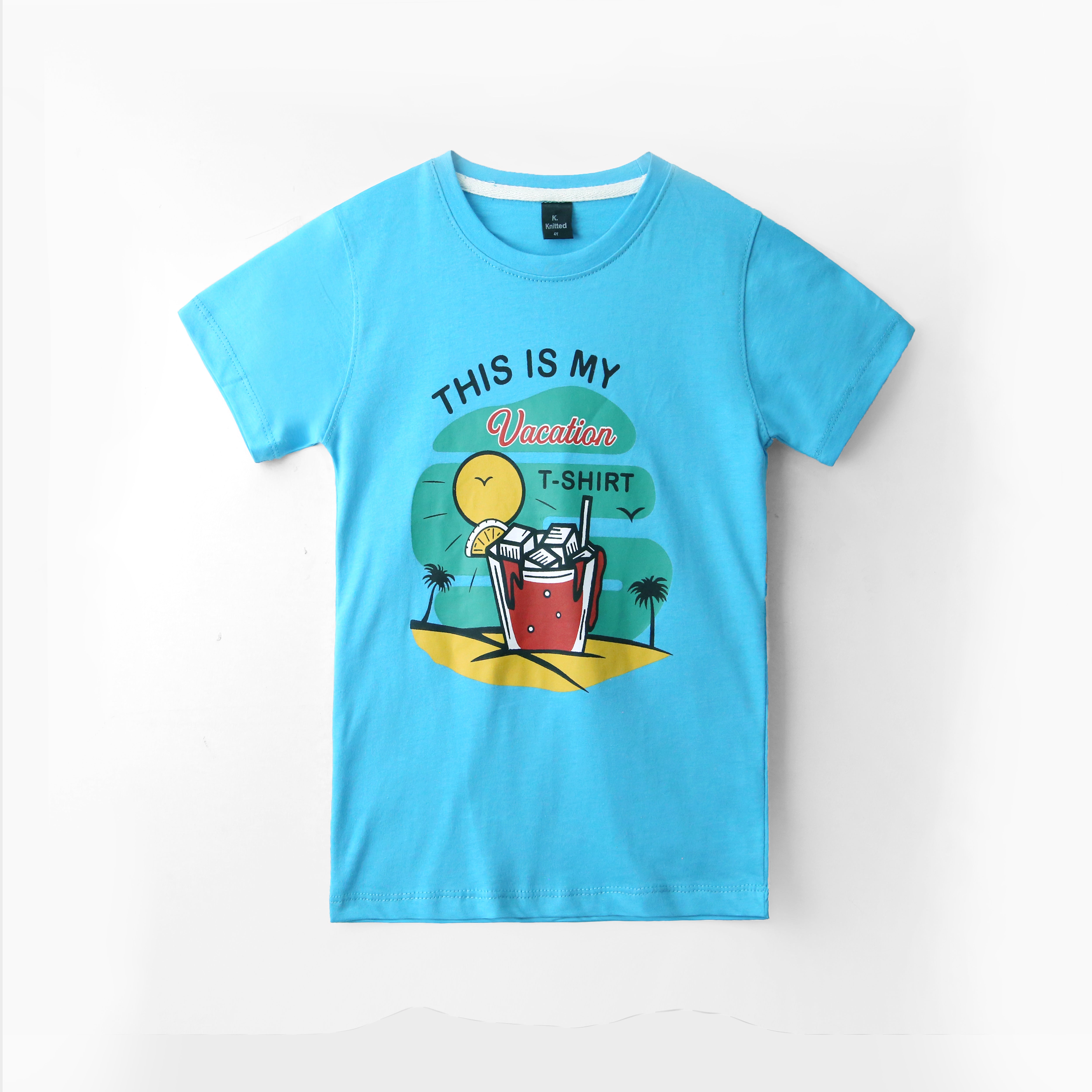 Vacation print Tee shirt for kids