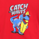 Catch the waves printed Tee shirt for kids