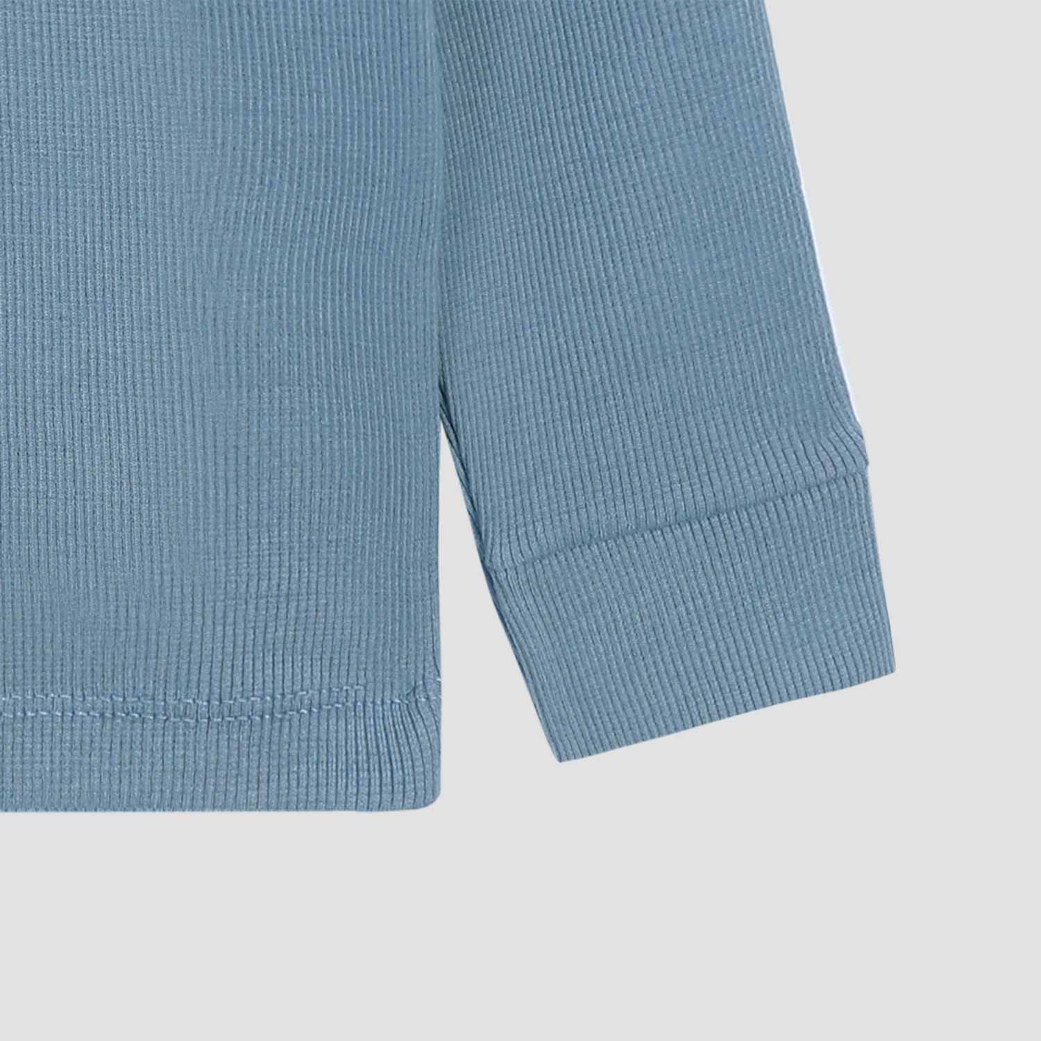 Sky blue inner ( mock neck & leggings) for kids.