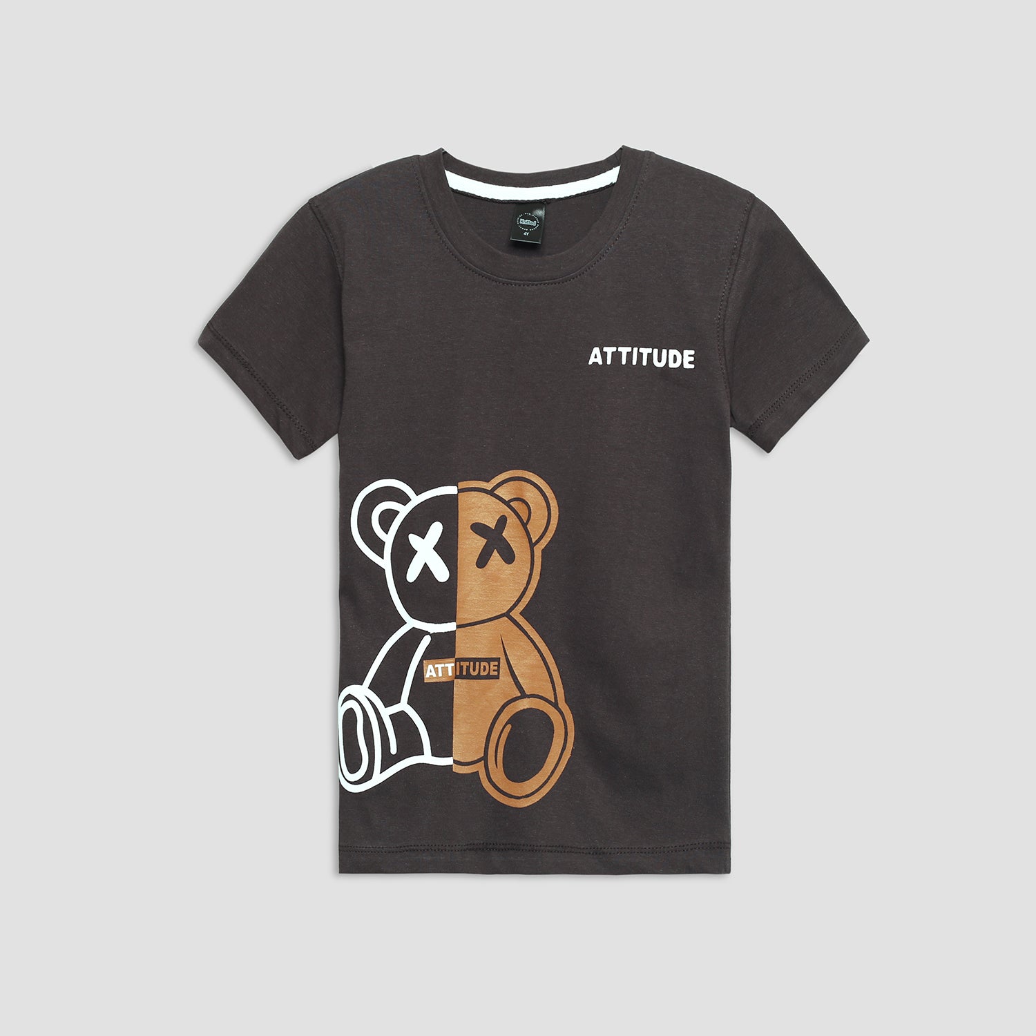 Attitude printed Tee shirt for kids