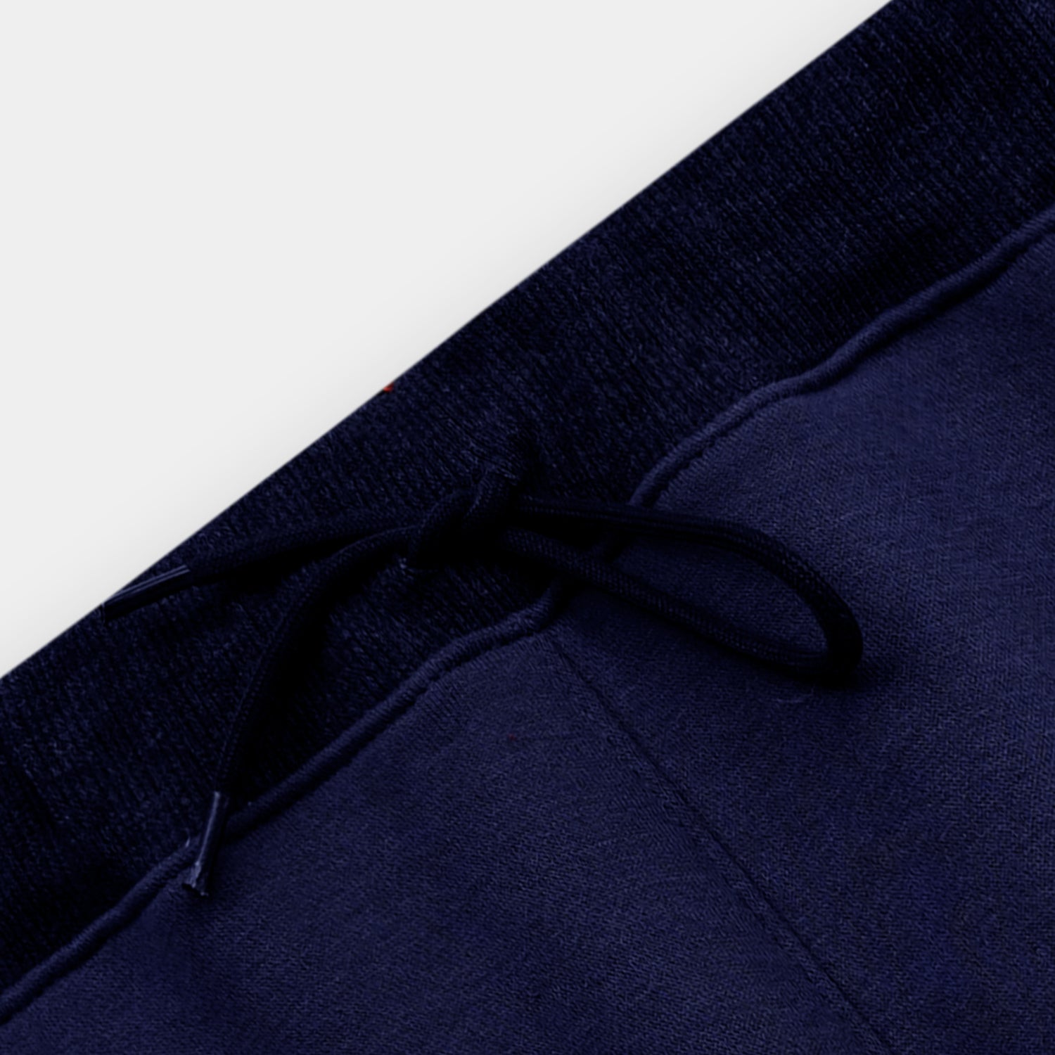 Navy blue 4 pocket trouser in fleece fot kids