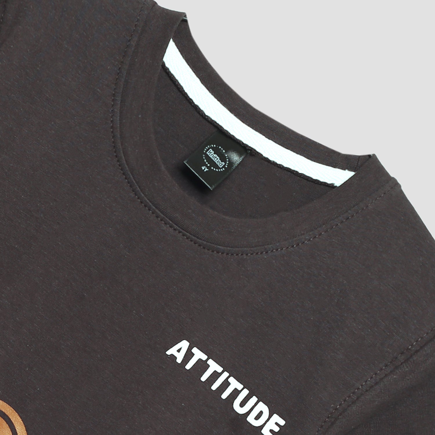 Attitude printed Tee shirt for kids