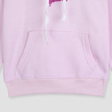 “Everything” printed hoodie in fleece for kids