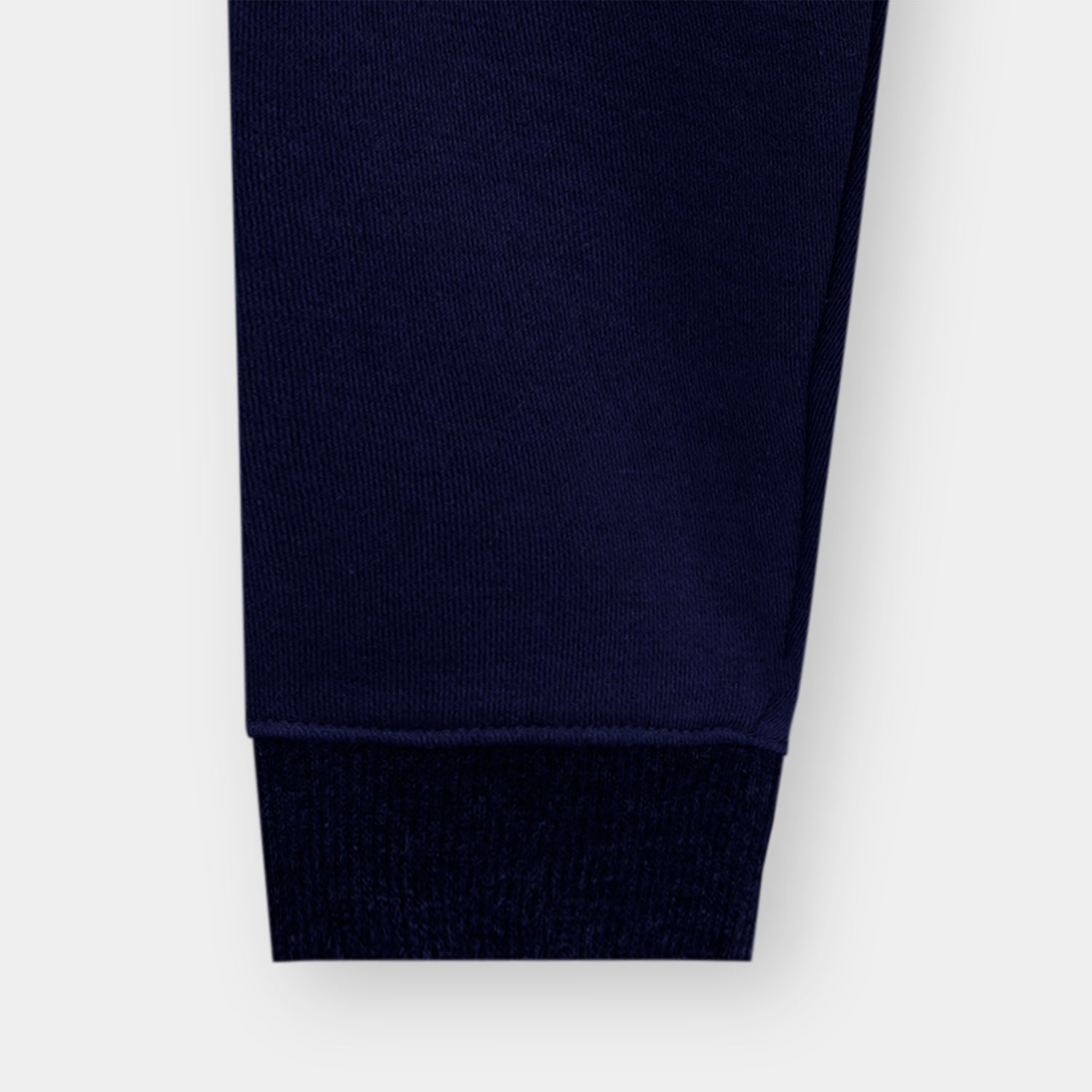 Navy blue 4 pocket trouser in fleece fot kids