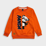 Panda print suit in fleece For Kids