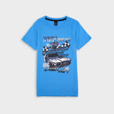 Top racing printed Tee For Kids