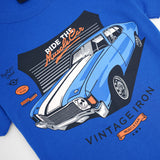 Ride the muscle car Tee for kids