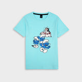 Smurf printed Tee for kids