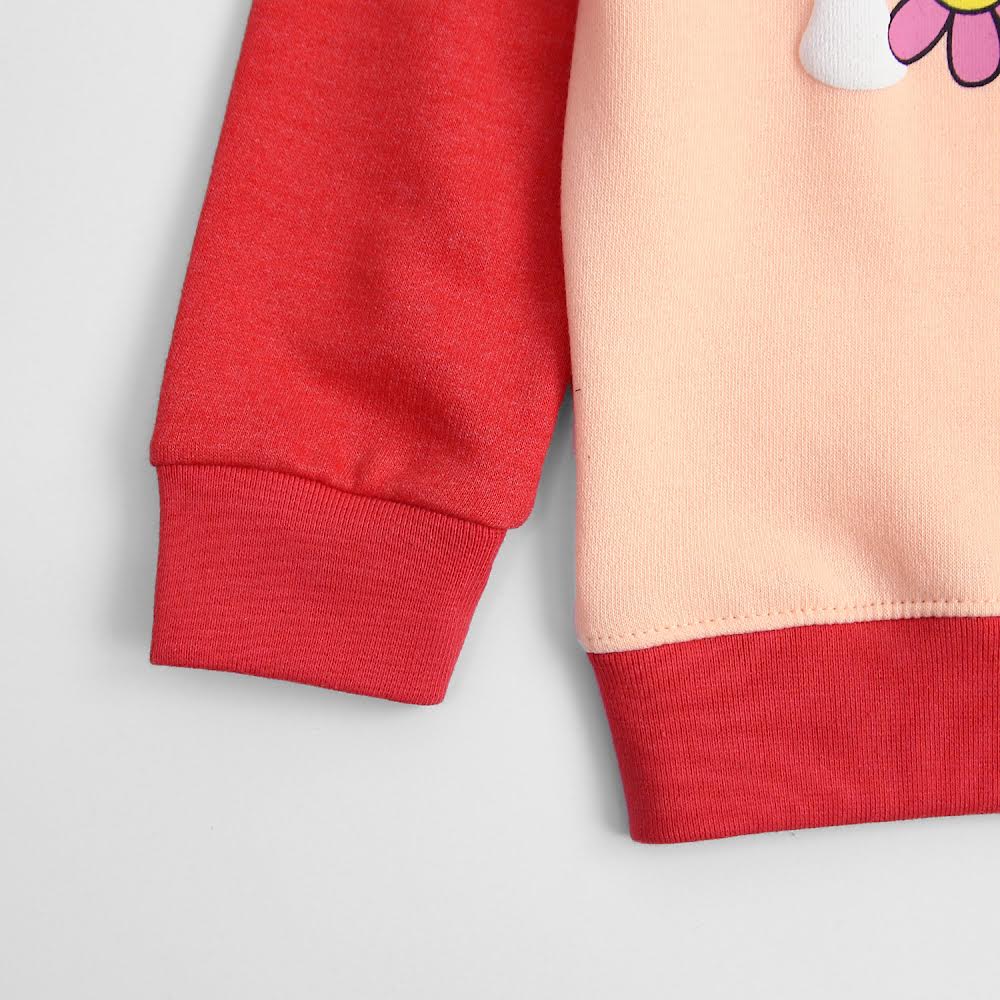 Groovy feeling forever sweatshirt in fleece for kids