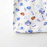 baby texture print tee shirt and shorts for infants