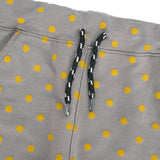 Grey color polka Dots printed Shorts For Kids