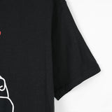 Korean Heart oversized tee for Women