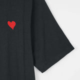 Embroidered Red Heart tee for Women