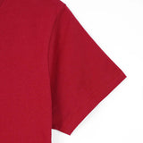 Red color basic tee for Women