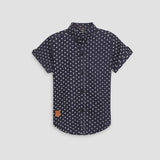 Boy spade All-Over Printed Half Sleeve Casual Shirt