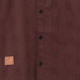 Boy Brown Soft Cotton Half Sleeve Casual Shirt