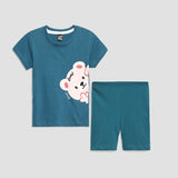 Bear Printed Soft Cotton Suit For infants